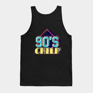 90s Child retro Nineties Tank Top